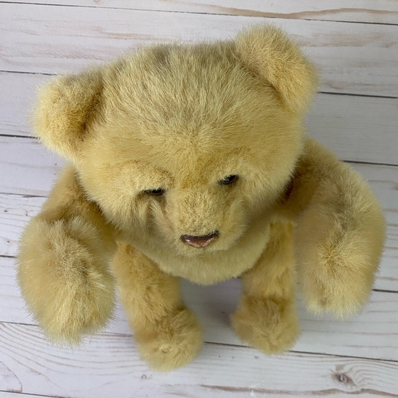 Hasbro FurReal Friends Luv Cub Tan Teddy Bear Interactive Peek a Boo 2010 Plush - Picture 5 of 12